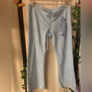 Blue Harley Davidson sweatpants